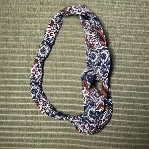 multi-colored knot headband